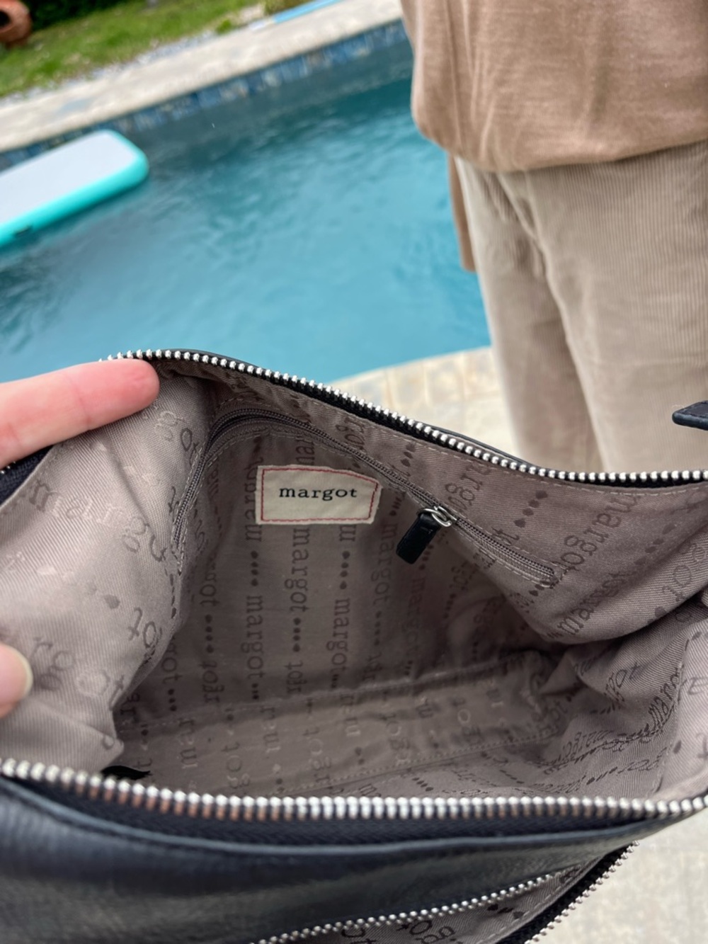 Margot Black Leather Crossbody/Shoulder Bag - Picture 9 of 15